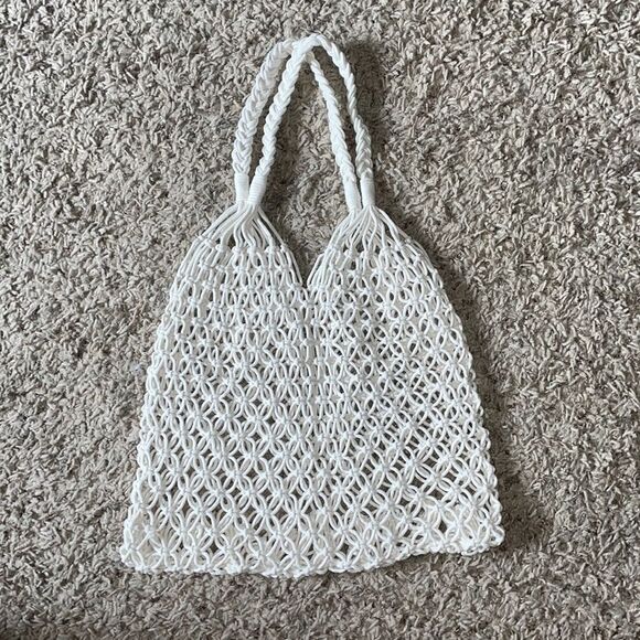 Macrame Tote - Picture 2 of 7